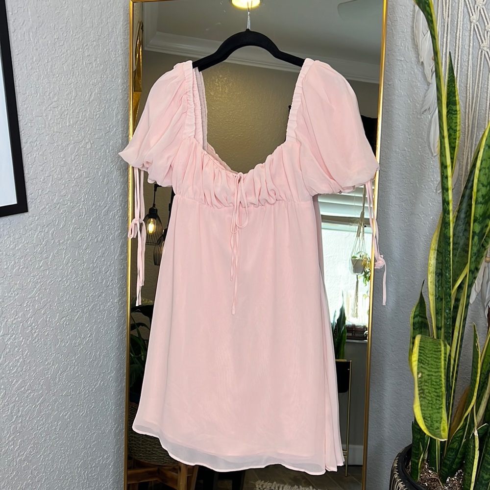HOUSE OF CB 'Princess' Pink Quartz Mini Dress NWOT - Picture 12 of 15